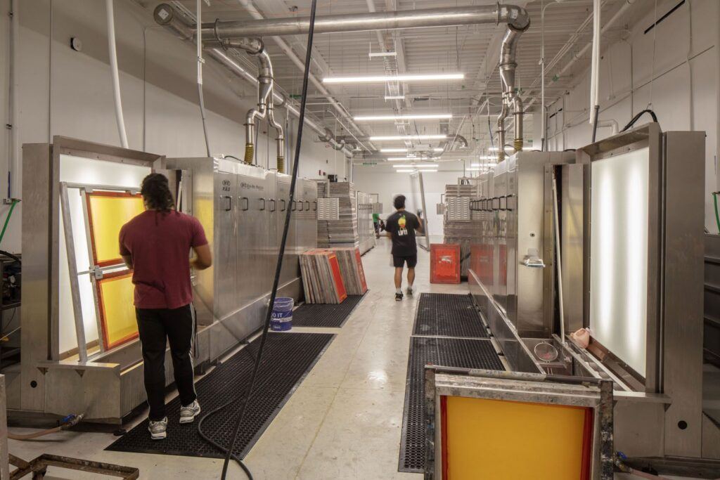 Screen Printing Facility in Bryan, TX